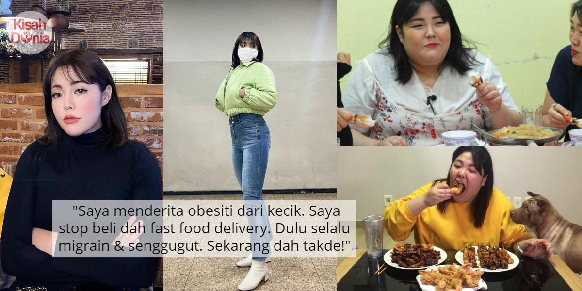 Dulu Viral Buat Mukbang Makan Bertalam-Talam, Tak Sangka Kini Dah Lawa Teruk 4