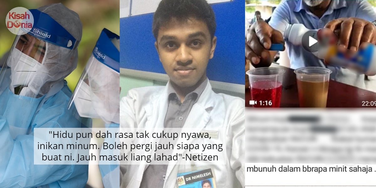 Minum Peluntur & Kopi Untuk Rawat COVID-19, Doktor Risau Merebak Ke WhatsApp
