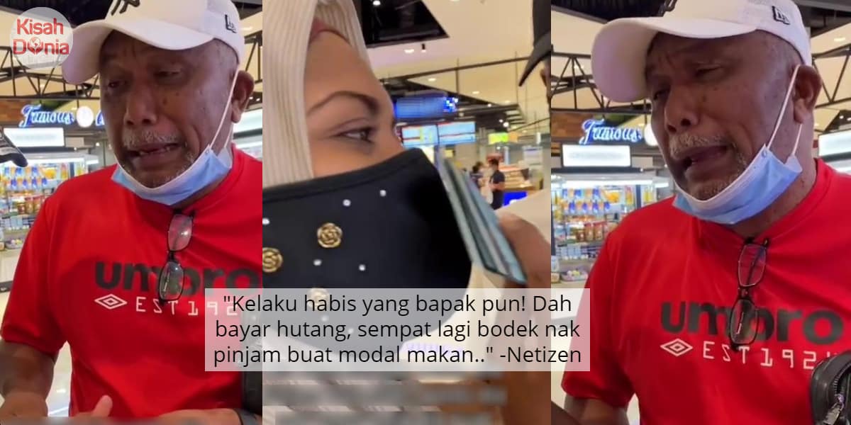 [VIDEO] Berat Nak Bayar Duit Hutang Isteri, Ayah Selamba Main Drama Air Mata 1