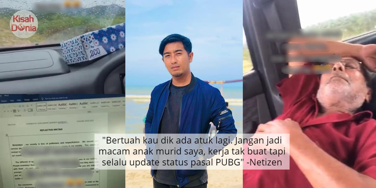 [VIDEO] Dugaan Kelas Online Di Kampung, Atuk Tertidur Teman Cucu Cari Internet