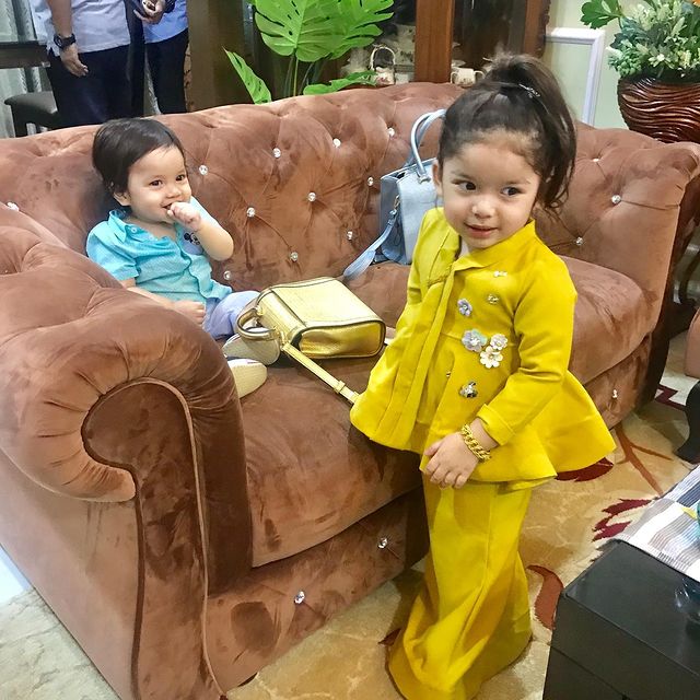 Suka Tengok Gambar Aaisyah Masa Hamil, Sekali Terkenan Mukanya Kat Anak