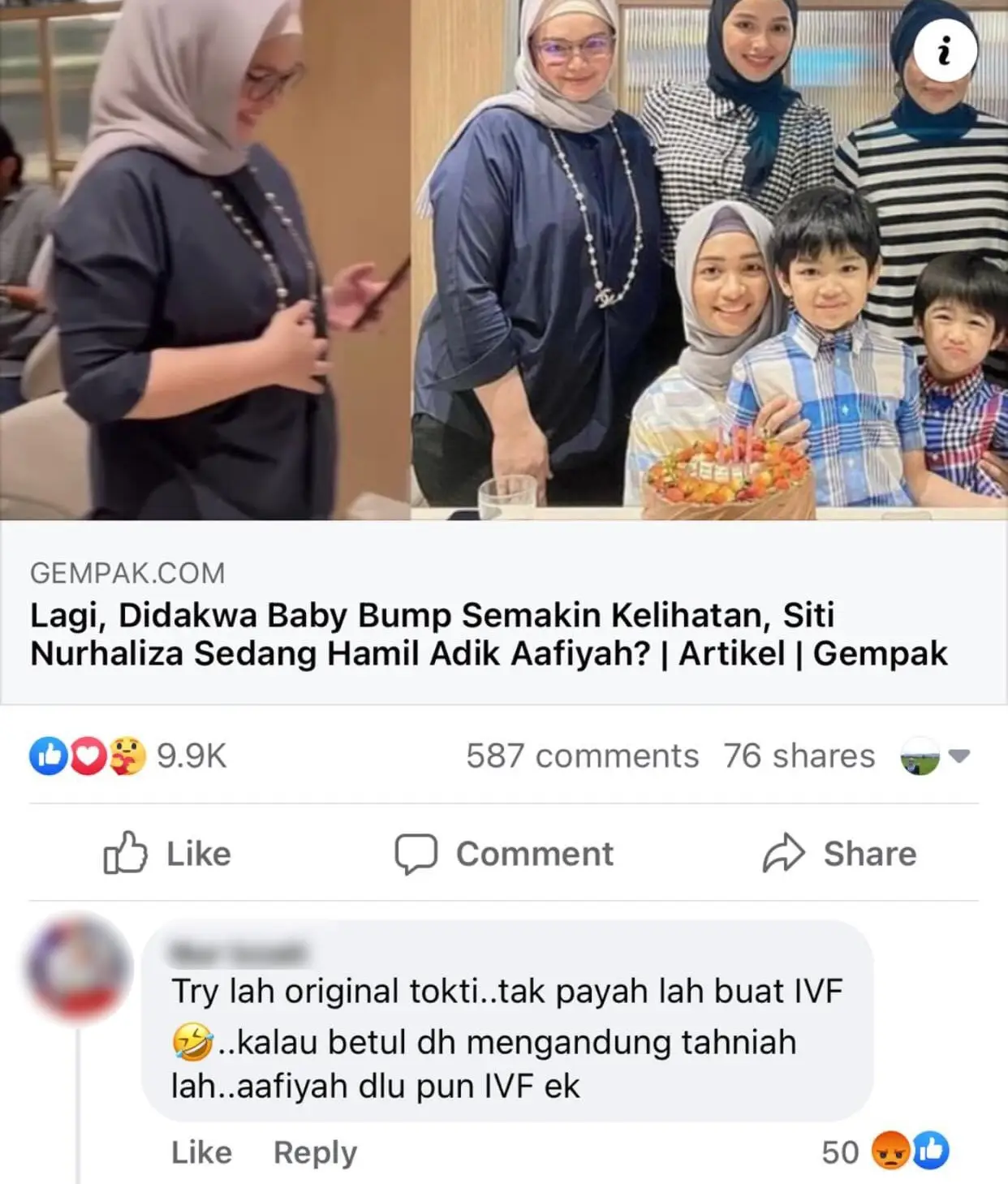 Kehamilan Kedua TokTi Jadi Bahan Lucu -“Lebih Sedih Datang Dari Wanita Sendiri”