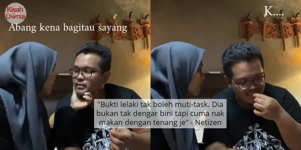 [VIDEO] Isteri Punyalah Semangat Confess Luahan Cinta, Suami Balas 'K' Saja 4