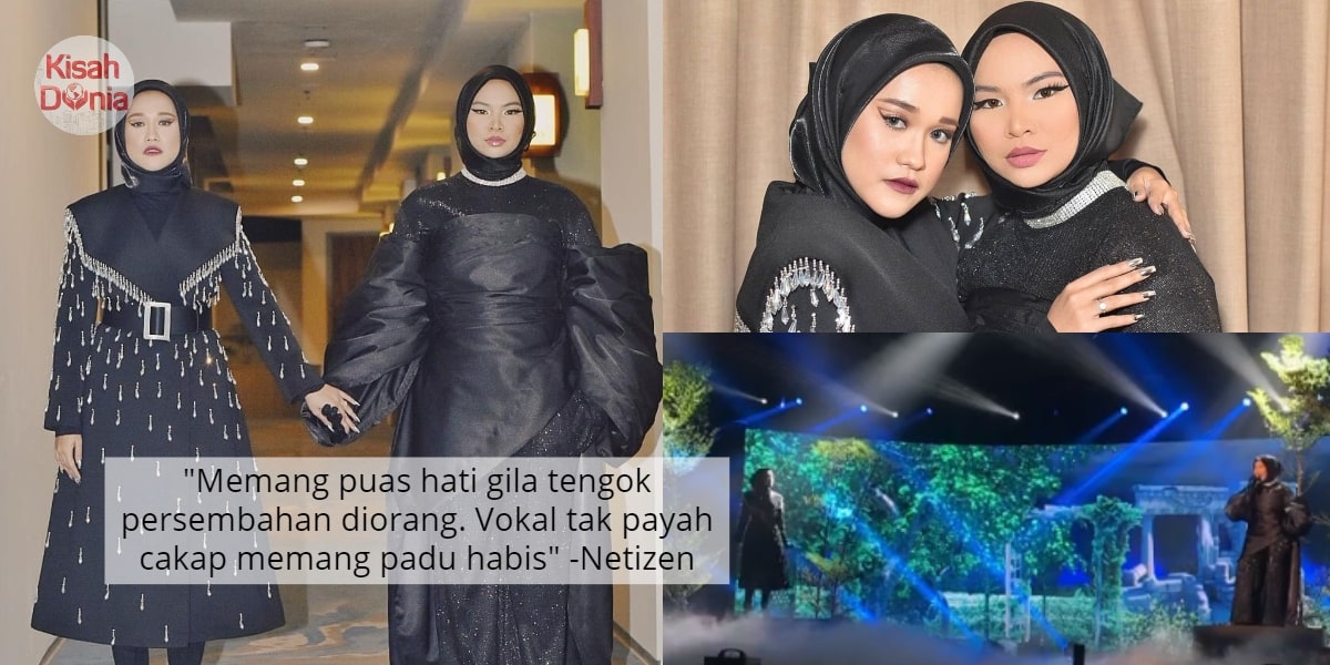 [VIDEO] Paduan 2 Vokal Tinggi Melangit, Aina Abdul & Ernie Buat Ramai Meremang 4