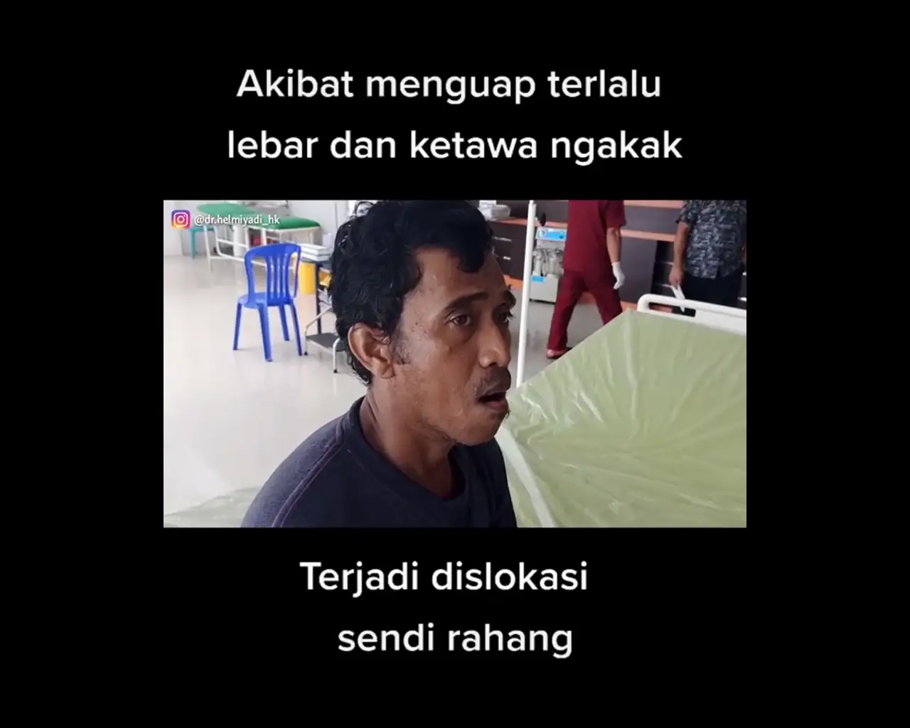 [VIDEO] Padah Ketawa Terbahak-Bahak, Mulut Tak Boleh Tutup Rahang Terkehel