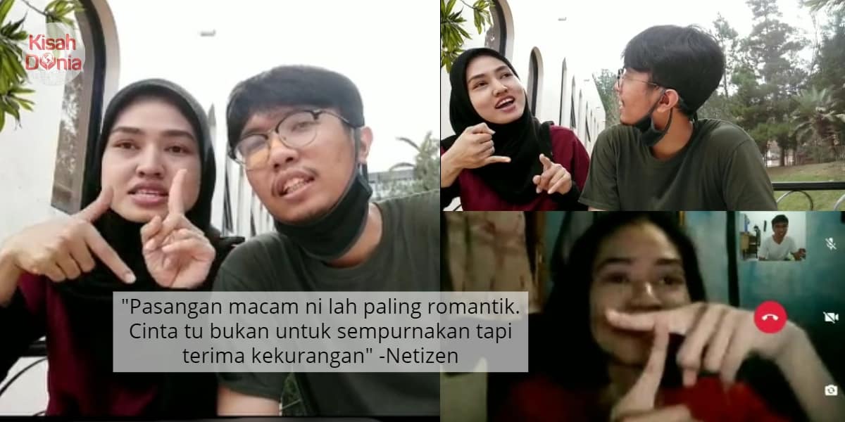 Senyap Masa Video Call, Gigih Guna Bahasa Isyarat Couple Dengan Gadis Bisu 16
