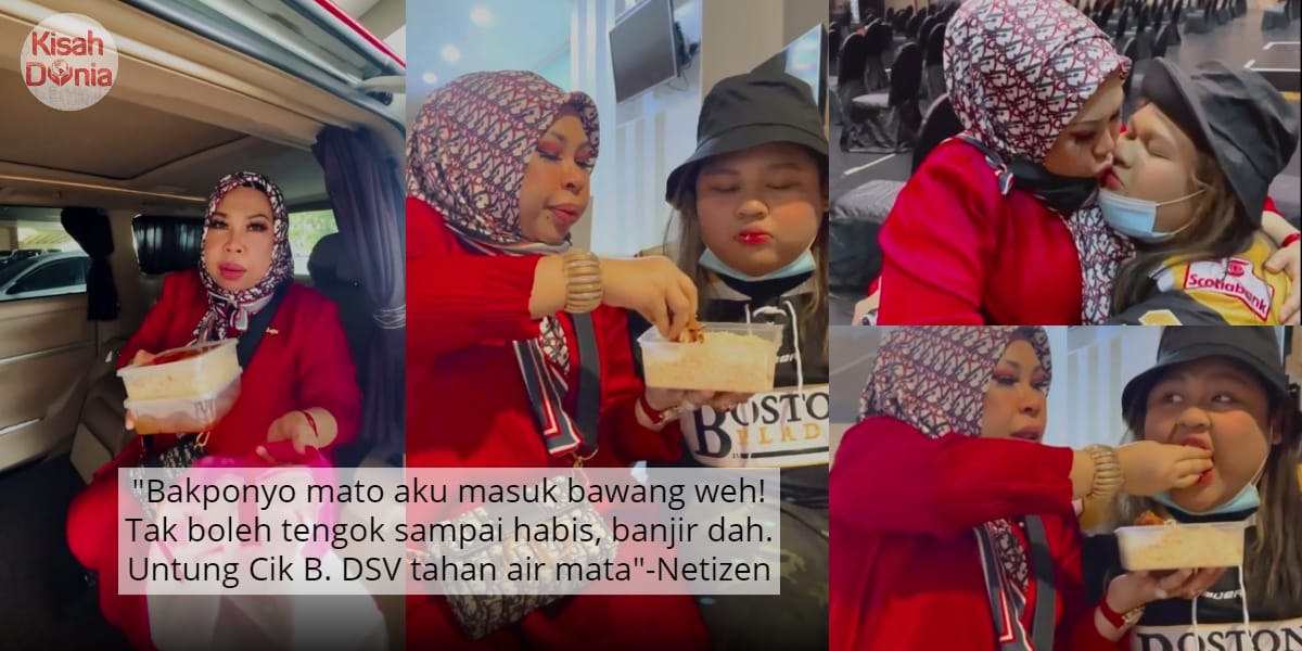 [VIDEO] "Tak Pernah Pisah Lama"-Cik B Tak Balik Rumah, DSV Datang Suapkan Makan 2