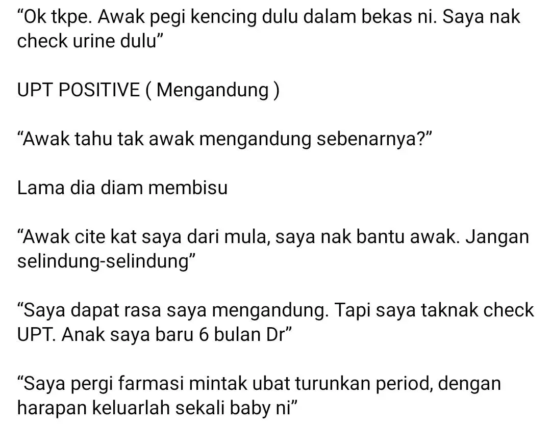 Anak Bongsu 6 Bulan Dah Hamil Lagi, Ibu Tertekan Makan Ubat Period Untuk Gugur