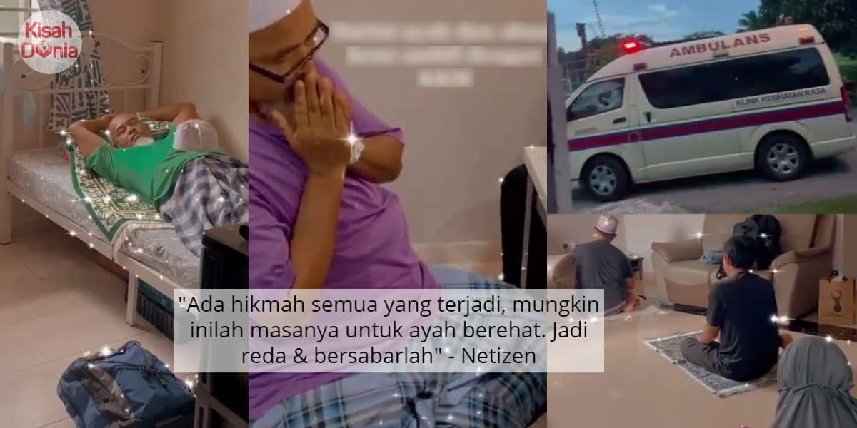 "Sempat Lagi Ke Kita Berjemaah?" -Sayu Hati Tengok Ayah & Abang Dibawa Ambulans 3