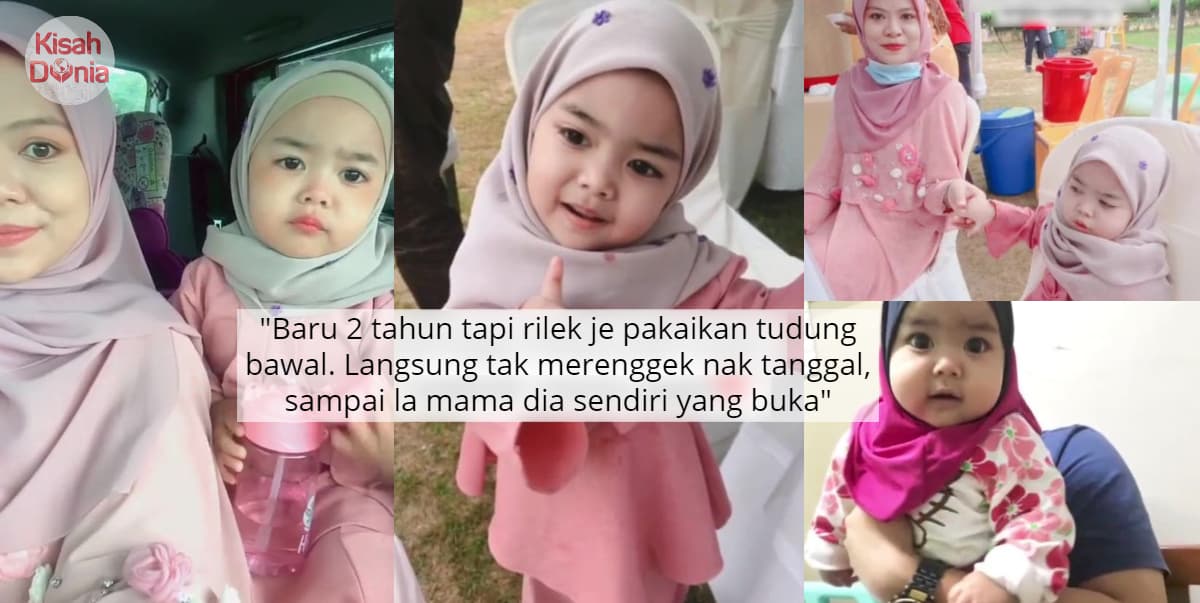 [VIDEO] Mak Ajar Sejak Usia 4 Bulan, Anak Viral 'Letops' Gayakan Tudung Bawal 10