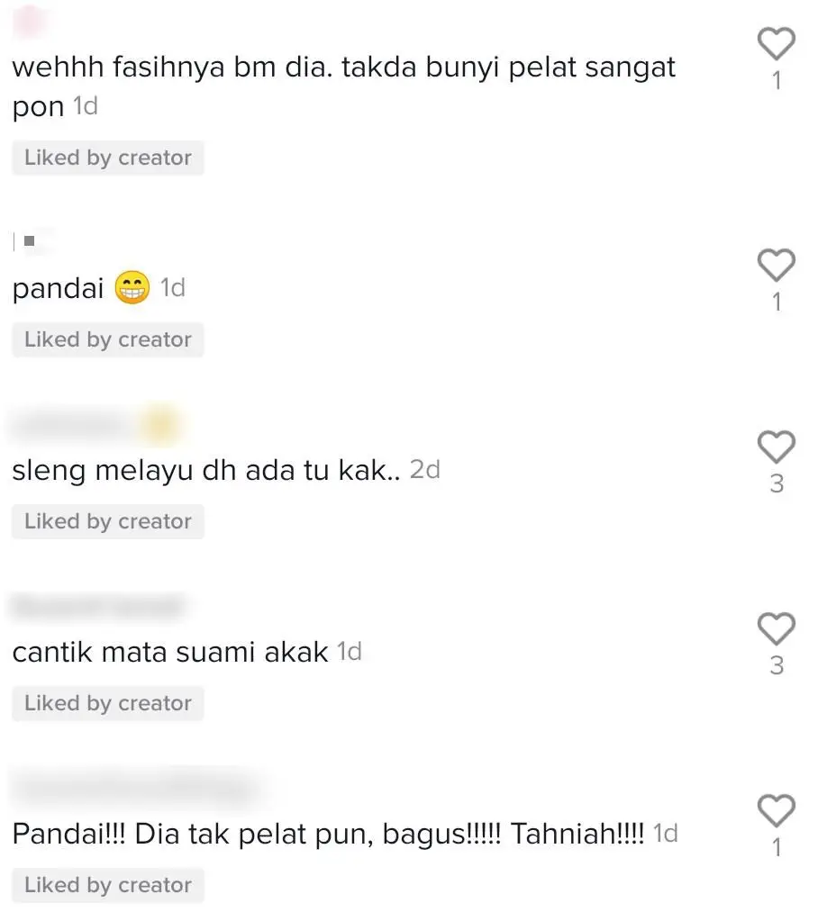 Wanita Uji Level BM Anak & Suami Afrika, Tak Sangka Ni Yang Keluar Dari Mulut..