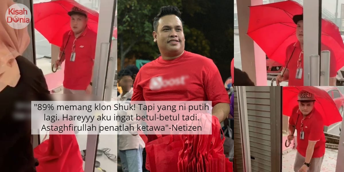 [VIDEO] "Tukar Job"-Abang Courier Nak Kutip Barang, Viral Muka Iras Shuk Sahar 8