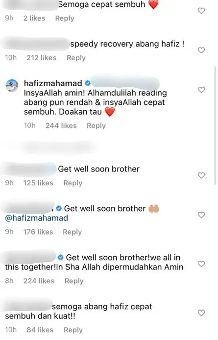 First Day PKP Hafiz Mahamad Sah Positif COVID-19, -“Sedih Dengar Suara Anak”