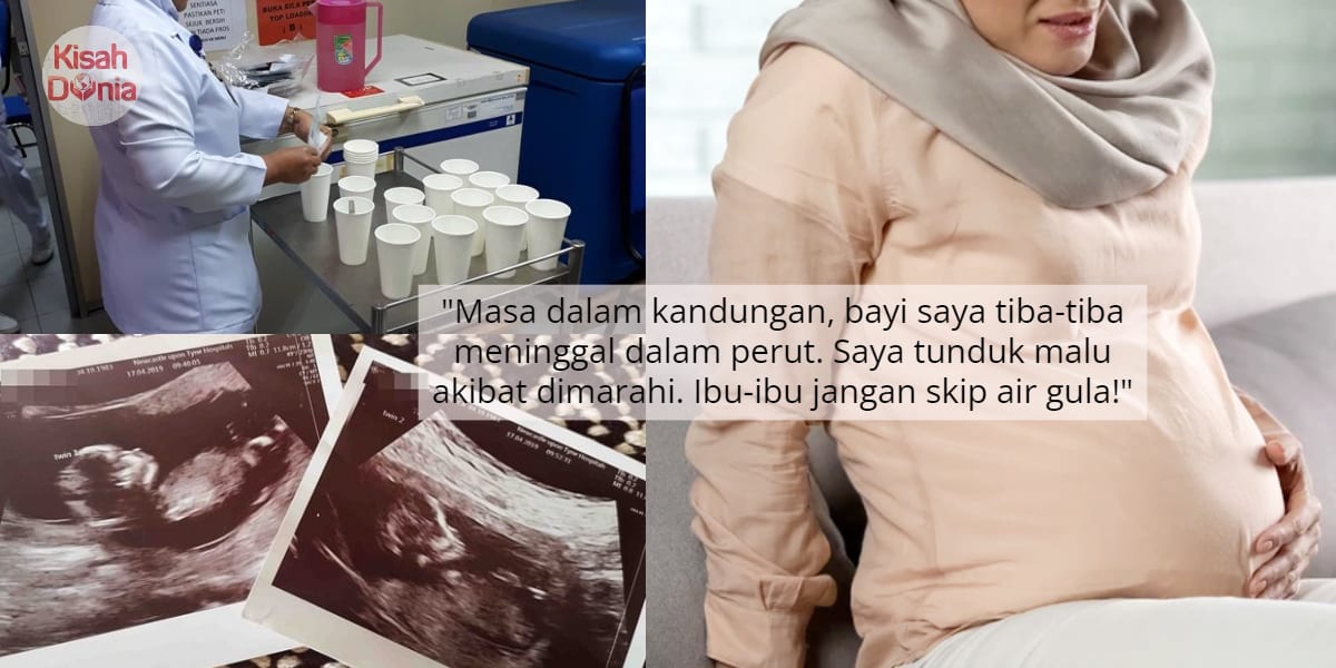 Selalu Muntahkan Air Gula Tak Beritahu Nurse, Ibu Terkilan Bayi Kembarnya Gugur 3