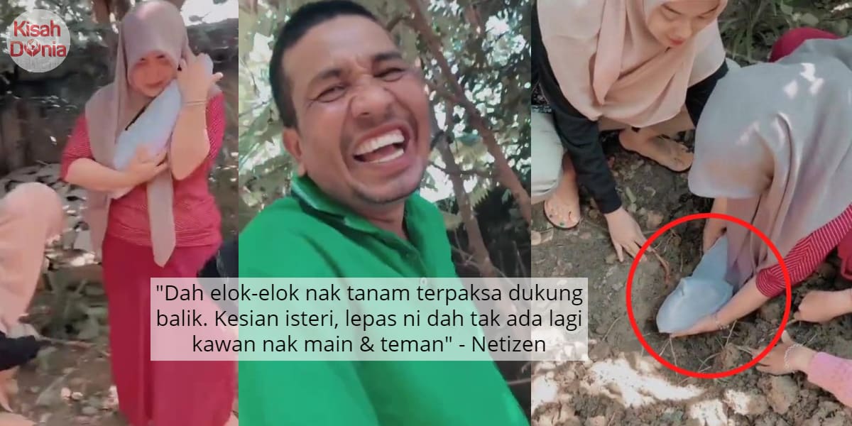 Sedih Nak Tanam Kucing Kesayangan, Ayah Buat Hal Tersilap Ukuran u0027Liang  Lahadu0027 - Kisah Dunia