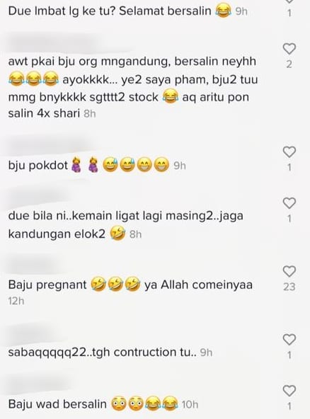 Bosan Kena Kuarantin, Geng Lelaki Sakan Buat Modelling Pakai Baju Ibu Bersalin