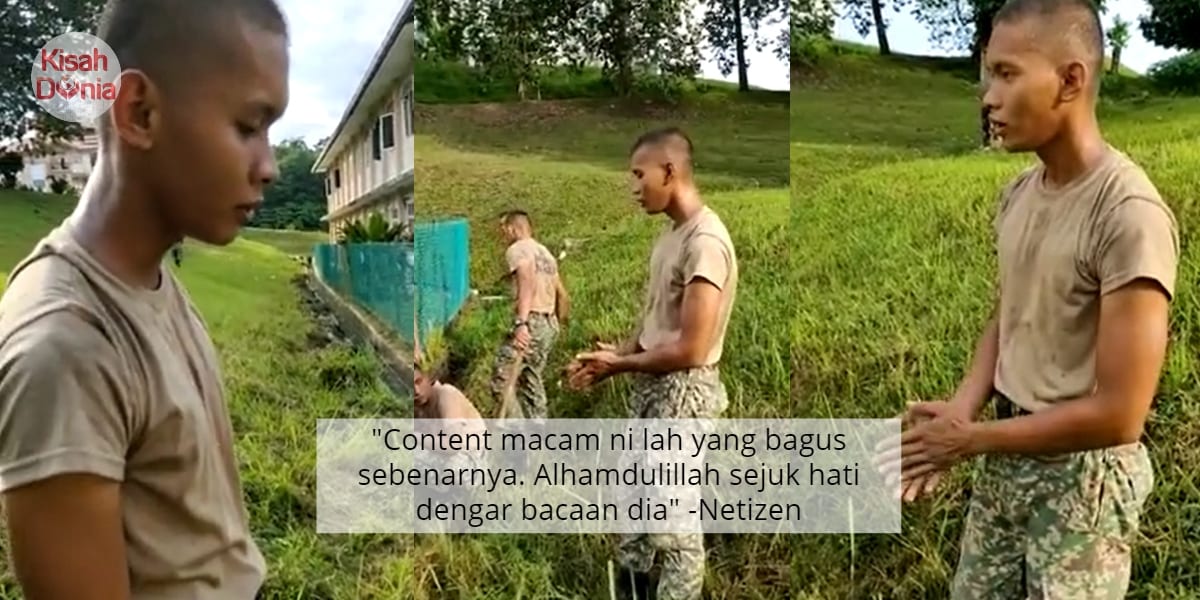 [VIDEO] Askar Mengaji Sambil Gotong Royong, -"Untung Siapa Dapat Jadikan Suami" 7