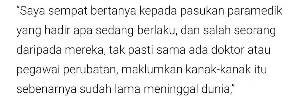 Amir Mungkin Dah Lama Ajal, Jiran Dedah Anak Pernah Ajak Main Tapi Ditolak