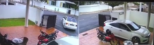 [VIDEO] Suami Naik Cuak, Motor Selamba ‘Disondol’ Isteri Waktu Reverse Kereta