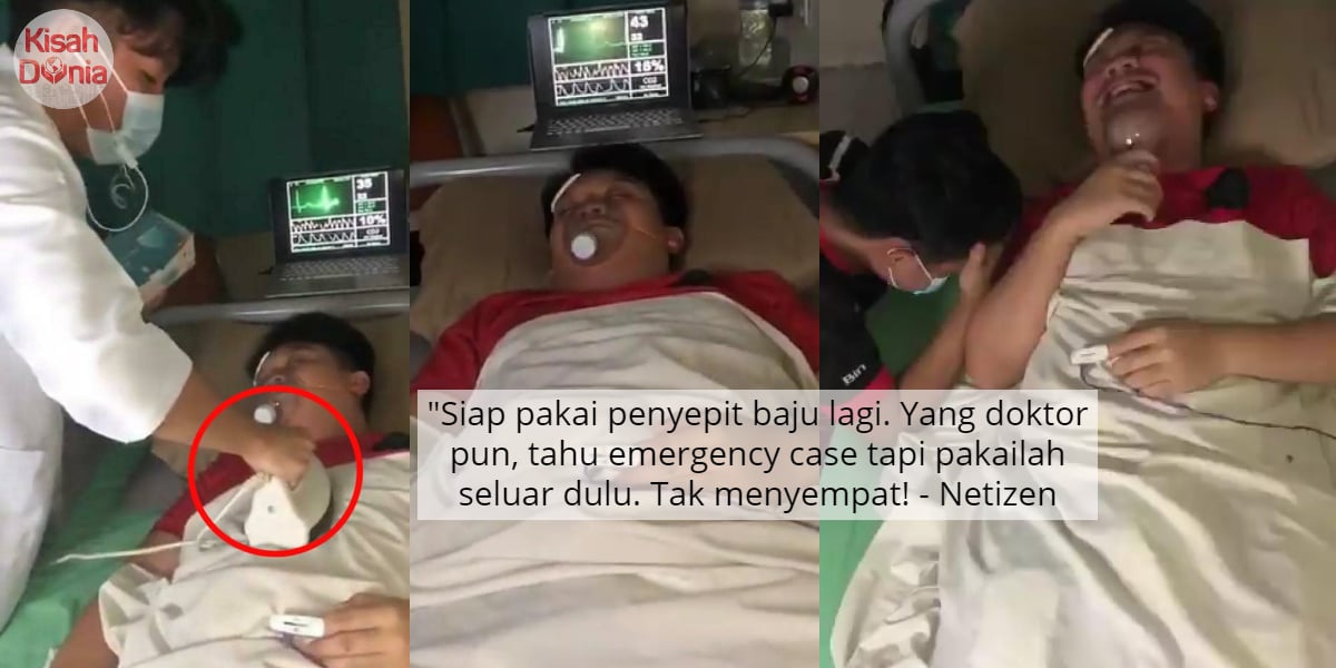 Doktor Panik Tekap Iron Kat Dada, Gelagat 'Masuk Air' Geng Lelaki Bikin Dekah 8