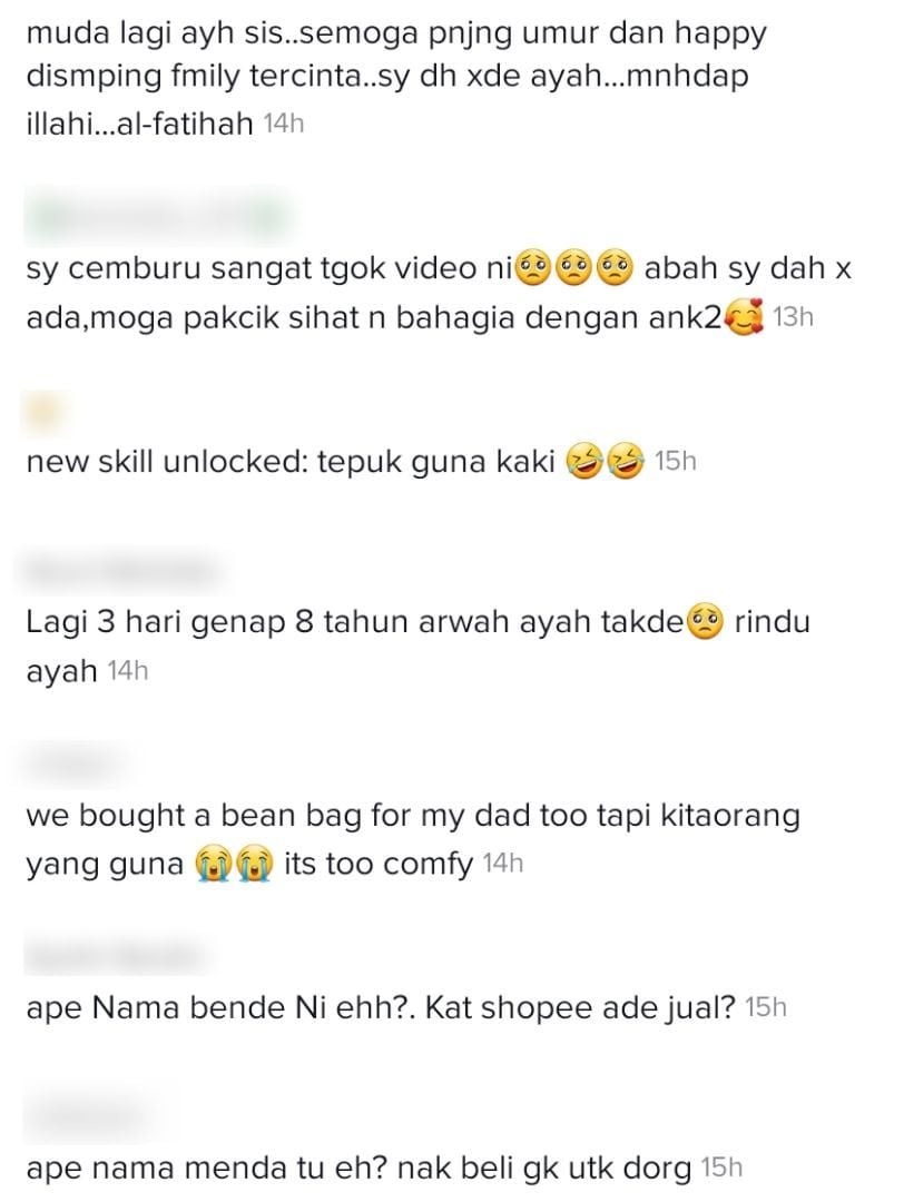 [VIDEO] “Atuk Tak Tahu”-Janggal Dihadiahkan Bean Bag, Ayah Suka Siap Tepuk Kaki