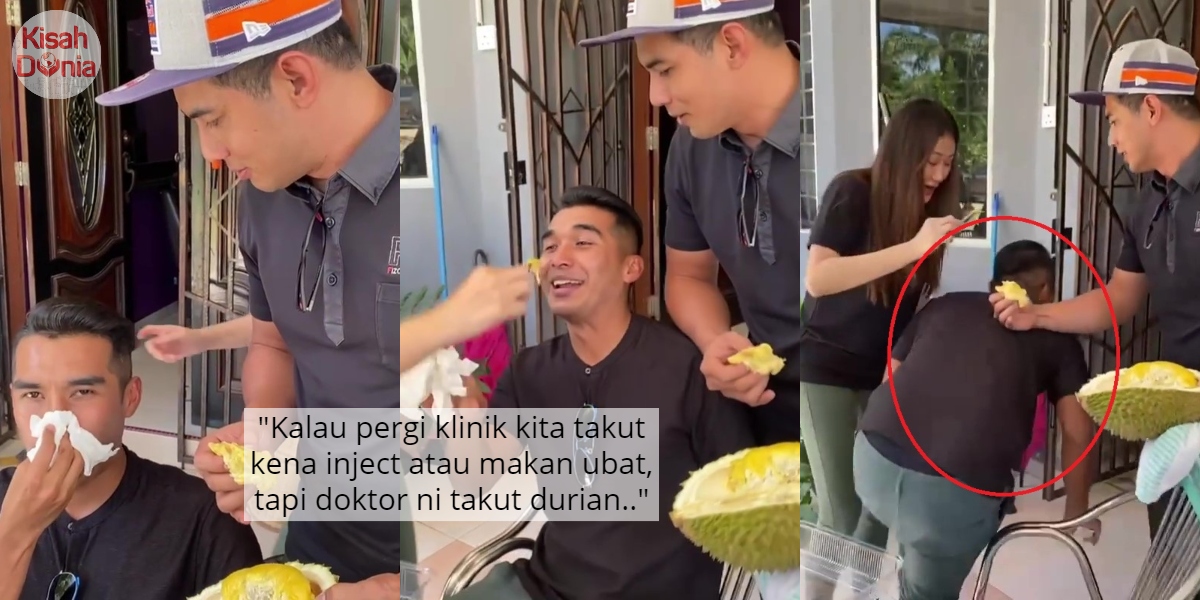 [VIDEO] Jenis Tak Gemar Makan Durian, Doktor 'Cabut Lari' Disakat Fizo Omar 27