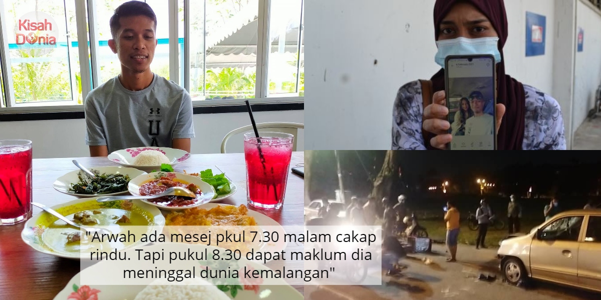 Food Rider Temui Ajal Masa Hantar Makanan, Kumpul Duit Nak Kahwin Sebelum Raya 1