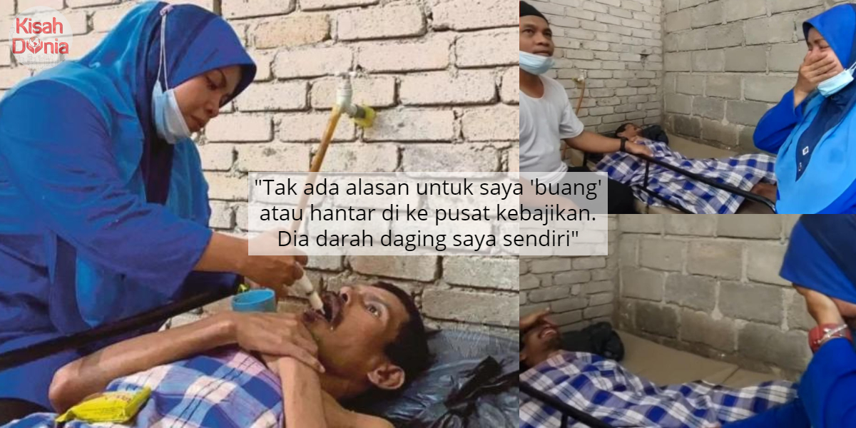 "Hantar Rumah Kebajikan & Tak Payah Cuci Najis" -Abang Lumpuh Nangis Minta Maaf 8