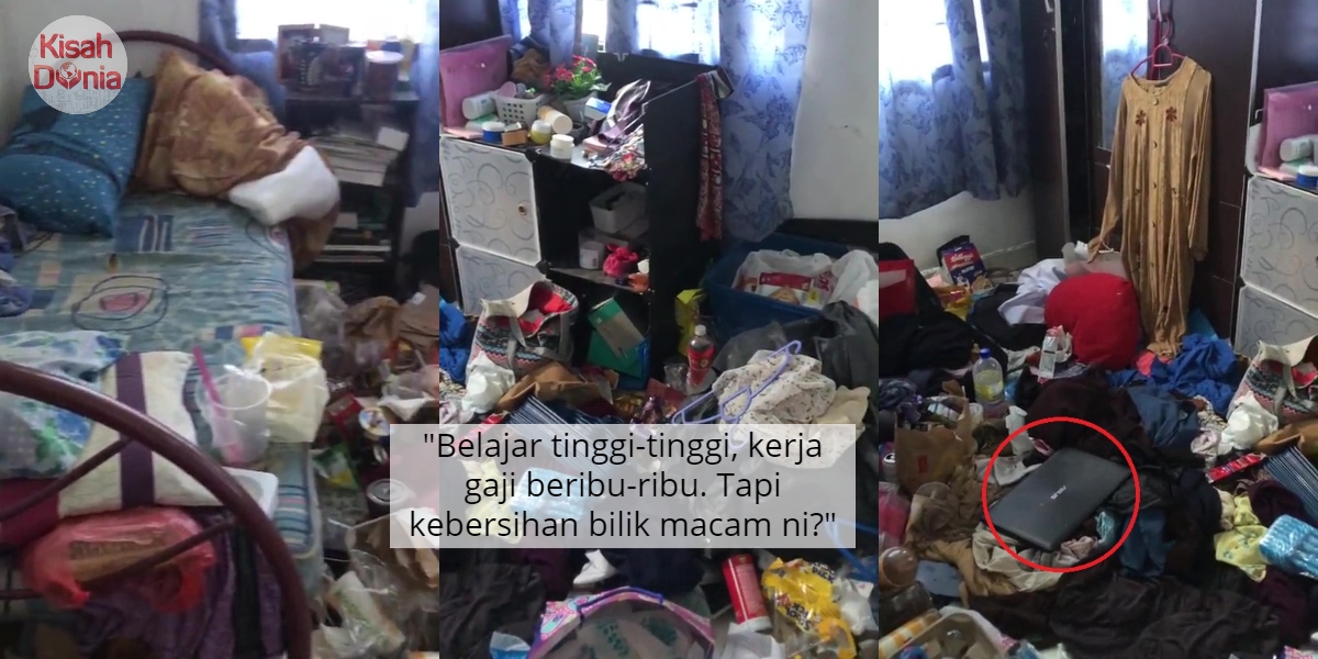 [VIDEO] Owner Terkedu, Bilik Sewa Dibanjiri Sampah & Langsung Tak Nampak Lantai 8