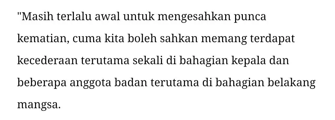 Adik Amir Baru Ajal Sekitar 3 Jam Ketika Polis Tiba, Ayah Tiri Asyik Minta Maaf