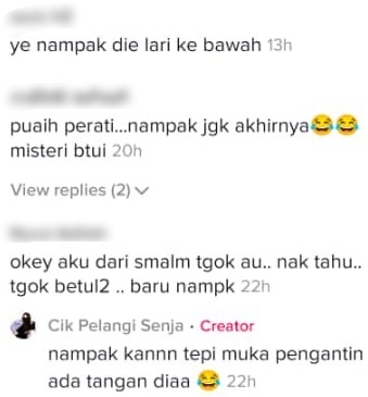 Disangka Edit, ‘Cuak’ Tengok Rakaman Budak Lalu Tepi Pengantin Tiba-Tiba Ghaib