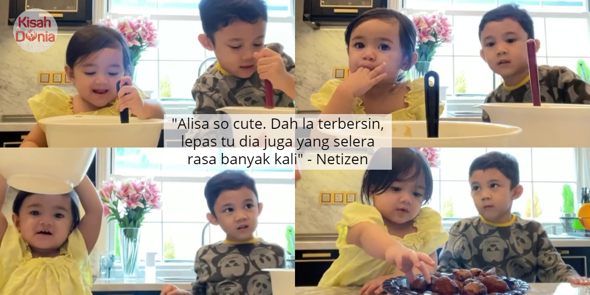 "Mommy What Happened?"- Ragam 'Chef' Alisa & Yusuf Kecoh Tolong Masak Cekodok 5