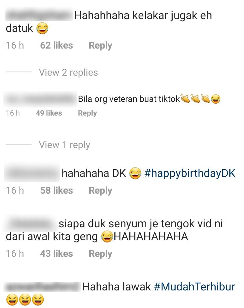 [VIDEO] Datuk K Main TikTok Jujur Mengaku Takut Bini, Habis Tokti Gelak Besar