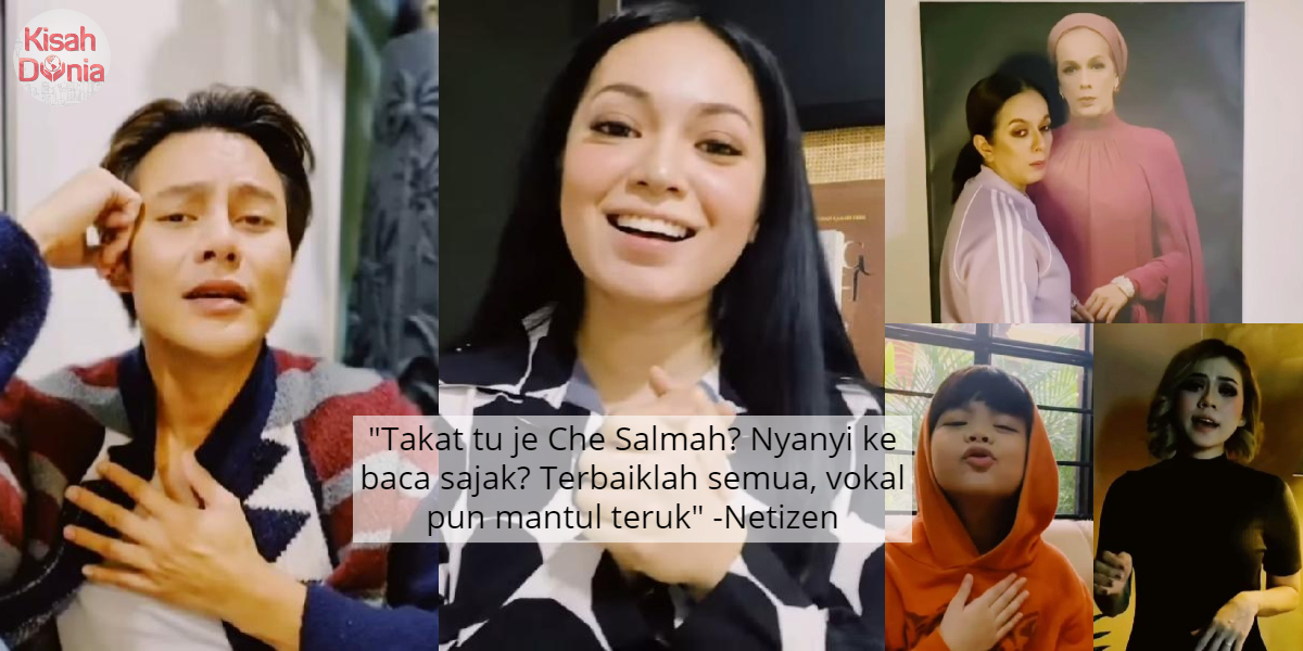 [VIDEO] Geng Pelakon Cover OST Drama, Tapi Part Che Salmah Bikin Rasa Nak Cepuk 7