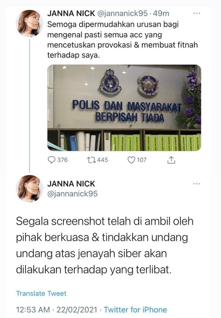 Dikecam Peminat K-Pop Gara-Gara ‘BLACKPIG’, Janna Nick Padam Media Sosial?