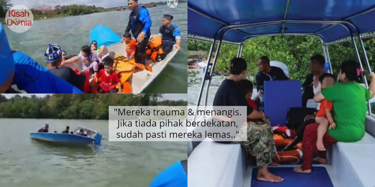 [VIDEO] Cemas Insiden Bot Dibawa Datuk Terbalik, Sayu Dengar Cucu Meraung 9