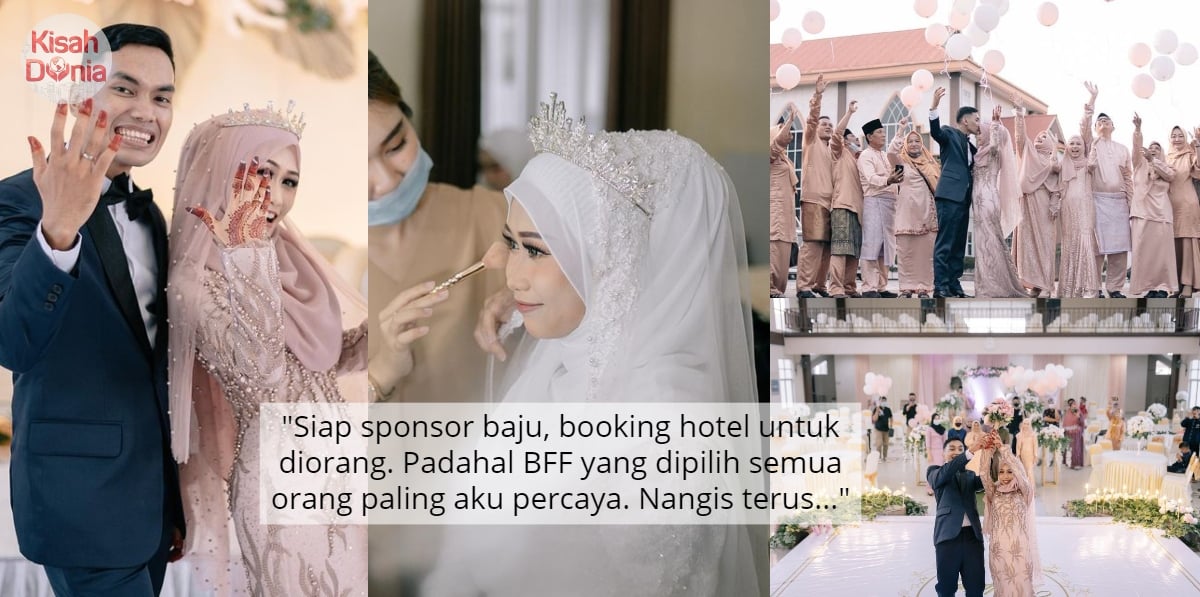 Setuju Jadi Bridemaids, Pengantin Terguris 13 BFF Cancel Sehari Sebelum Majlis 8