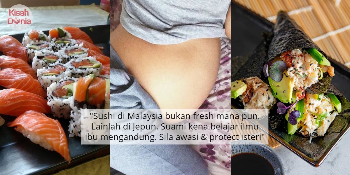 Ibu Hamil Tahan Kejap Makan Sushi, Kuman Salmonella Boleh Jadi Punca Keguguran 36