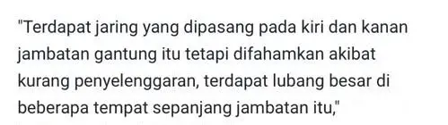 Hanya Tangisan Ibu Kedengaran, Dua Beradik Jatuh Sungai Motor Kurang Imbangan