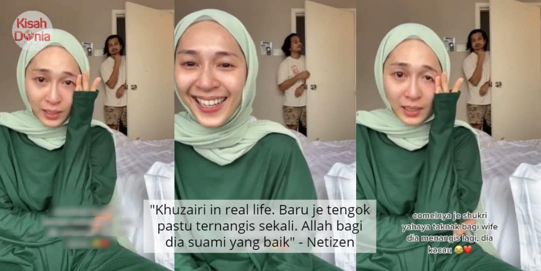 [VIDEO] Isteri Nangis Di Live IG, Shukri Yahaya Berpura Tercegat Di Pintu Bilik 5