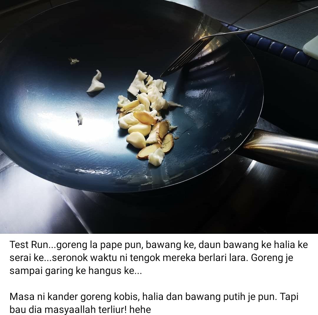 [FOTO] Tips Wajib Buat Bila Beli Kuali Baru, Lambat Karat & Masakan Tak Melekat