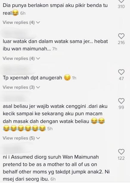 Wan Maimunah Nangis Buat Ucapan Hari Raya Untuk Anak- “Tak Dapat Balik Kampung”