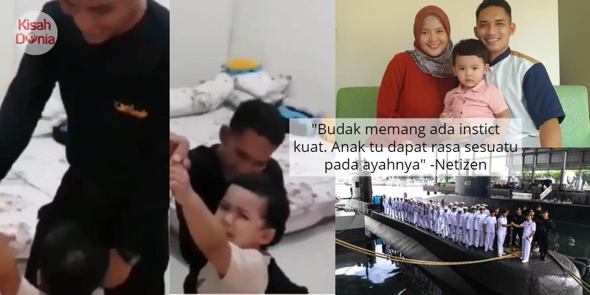 [VIDEO] Seolah Ada Firasat, Anak Menangis Larang Kru Kapal Selam Pergi Bertugas 5