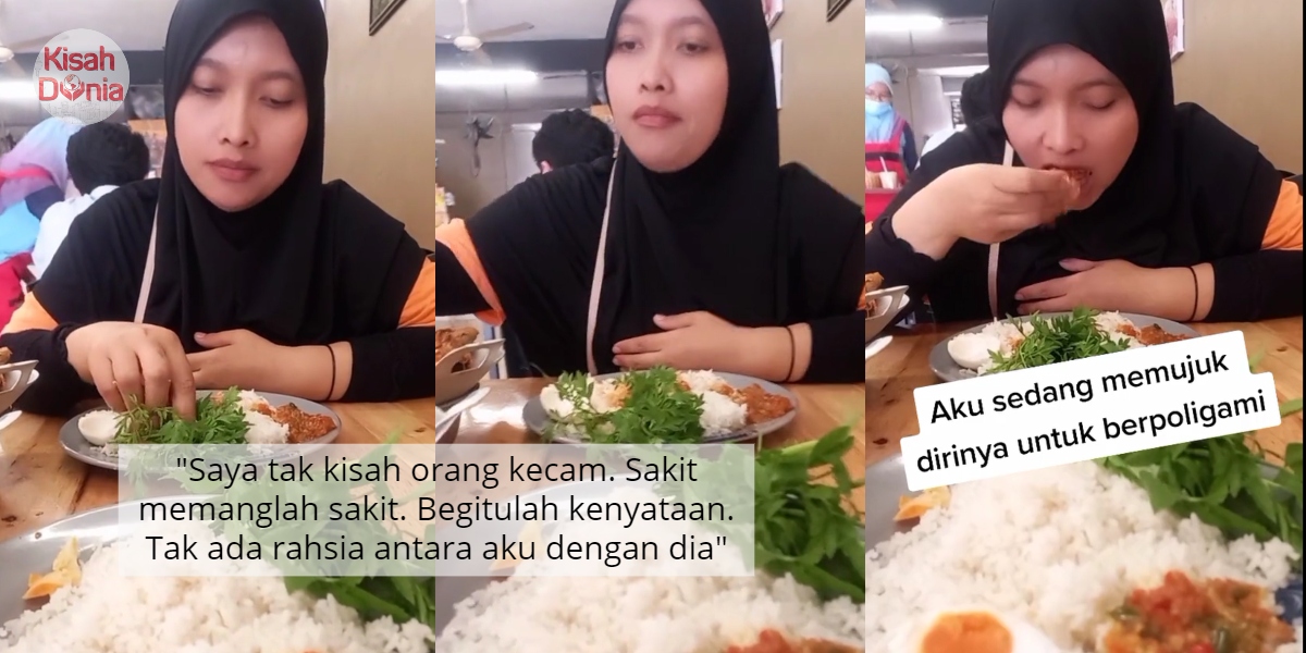 [VIDEO] Suami Pujuk Minta 'Green Light' Nak Poligami, Isteri Sayu Suap Makanan 6