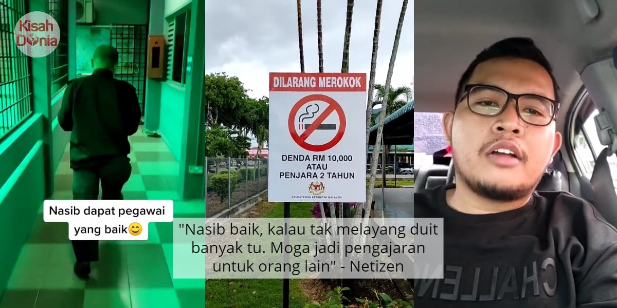 [VIDEO] Nyaris Dikompaun RM10 Ribu Sebab Hisap Vape, Lelaki Lega Dapat Diskaun 8
