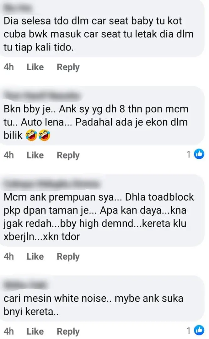 Kuat Meragam Tak Nak Tidur, Ibu Pasrah 2 Malam Terpaksa Dodoi Anak Dalam Kereta