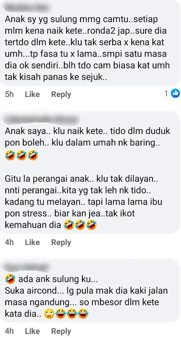 Kuat Meragam Tak Nak Tidur, Ibu Pasrah 2 Malam Terpaksa Dodoi Anak Dalam Kereta