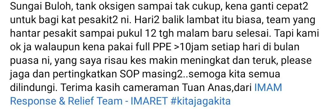 “Kalini Gelombang Dia Lain Macam”-Realiti Ngeri COVID-19 Di Malaysia Sekarang