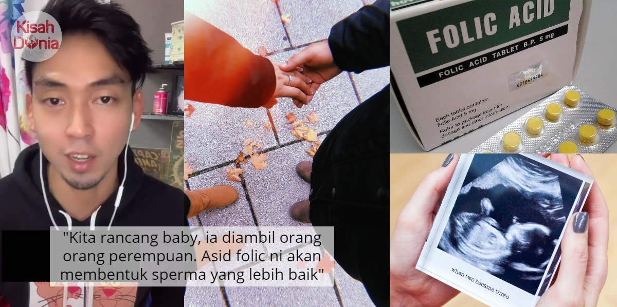 Usah Biar Isteri Usaha Sendirian Untuk Hamil Suami Perlu Ke Makan Asid Folik Kisah Dunia