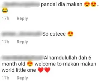 ‘Semangat’ Makan Sendiri, Tapi Netizen Risau Bayi Farah Nabilah Tercekik Roti?